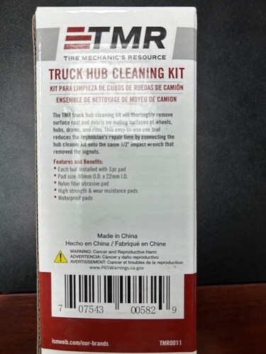 Truck Hub Cleaning Kit TMR0011 Brand New! - Picture 4 of 5