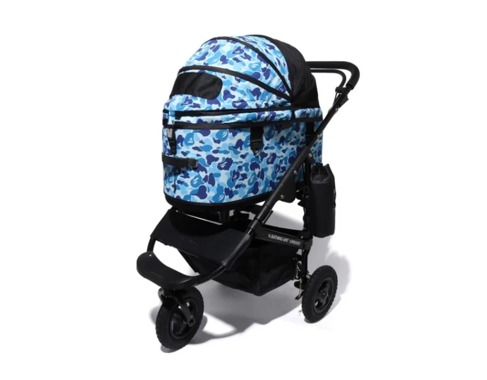 [BAPE x AIRBUGGY] ABC CAMO DOME3 LARGE Dog car A BATHING APE - Image 3 of 4