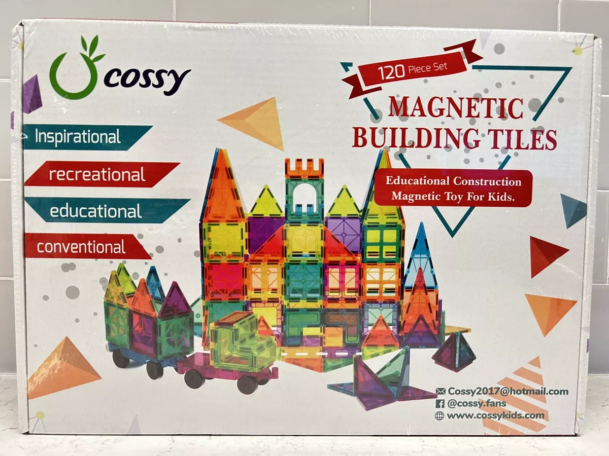 120 piece cheap magnetic tile set
