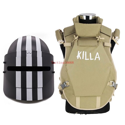 Gilet russo 6b13 versione Killa K6-3/K-63/K63 casco Altyn e casco MASKA pesante - Foto 2 di 27