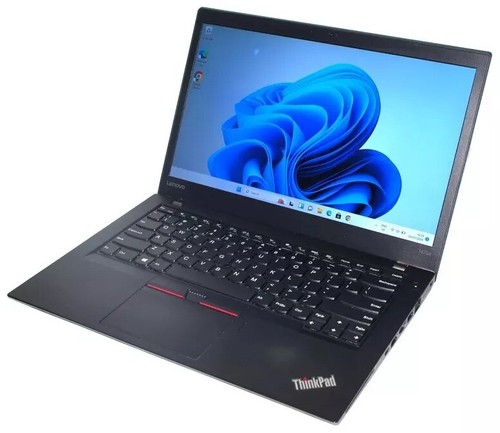 Lenovo ThinkPad T470S 14" Laptop i5-6200 2.4GHz 12GB RAM 512GB SSD WIN 11 - Picture 8 of 9
