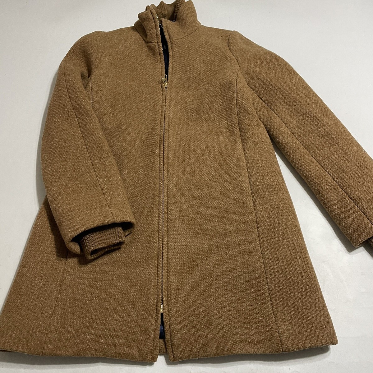 ジャケット・アウター jcrew Lodge Coat Wool Black size2 Lodge Coat In Italian Stadium-cloth Wool For Women | J.Crew