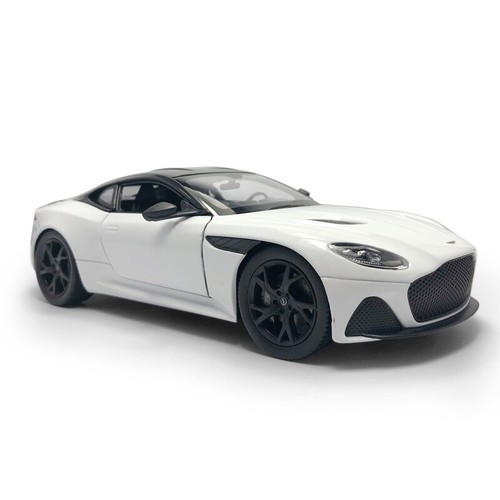 1:24 Aston Martin DBS Lega Superleggera Modello Auto Diefuso Collezione Uomo Bianco - Foto 1 di 12