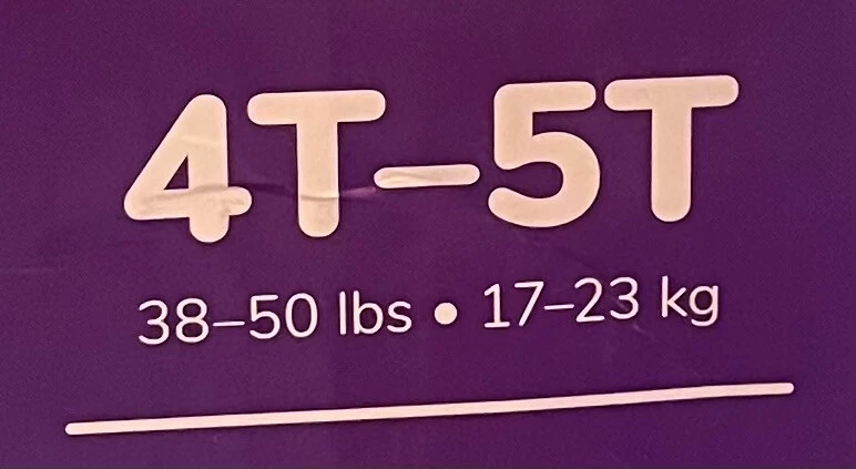 Huggies Pull-Ups 4T-5T 33-34 克拉未开封密封米老鼠乐趣快速发货 — 第 3/4 张图片