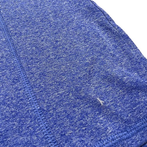 Danskin Now Blue Heathered Dri More Semi Fitted Tee V Neck Womens Size Large - Picture 11 of 12