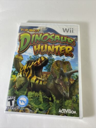 Top Shot Dinosaur Hunter (Nintendo Wii 2010) completo