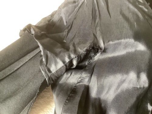 Vintage Clevaline LONDON. ladies’ Black Cocktail/party dress. Estimate Sz 12 - Picture 5 of 18
