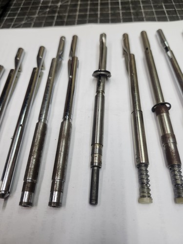 Eleven of the STACKING SPINDLES. DIFFERENT TYPES AND STYLES, BRAND UNSURE - Picture 4 of 19