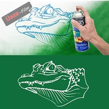 Uber-Film Roll Airbrush Stencil Self Adhesive Vinyl Fablon Masking Film Low Tac*