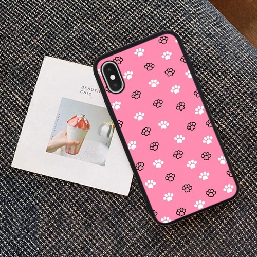 For Samsung A15 A16 S23 S24 S25 Ultra FE doggy pawprint hand drawn Aluminum Case - 第 15/25 張圖片