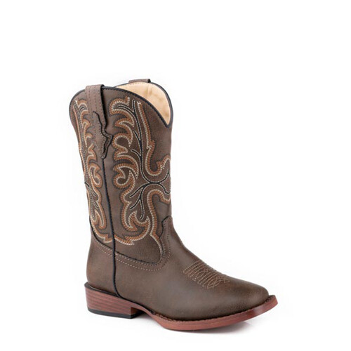 Roper,Kids Patrick Boots, Brown - Picture 1 of 1