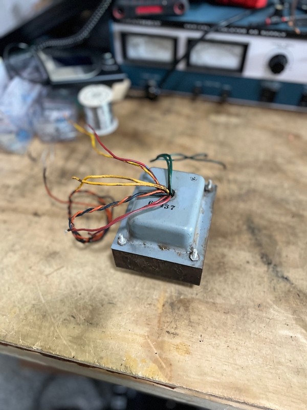 Leslie speaker 22H Power Transformer with 5V tap for 5U4G tube - Tested Working