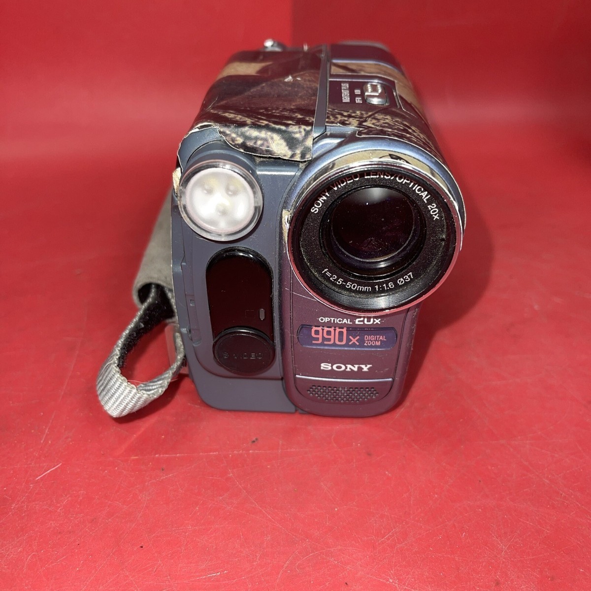 Sony Handycam CCD-TRV128 Hi-8 Analog Camcorder **UNTESTED**FOR
