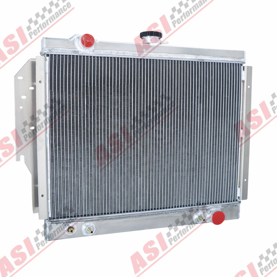 3-Row Radiator Fit 1979-93 Dodge D100/200 D250 D300 W100 W150 W200 5.2L/5.9L V8 - Image 3 of 4
