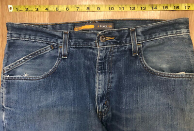LEVIS VTG 90s SILVERTAB BAGGY Men's Distressed Light Wash