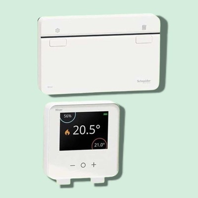 Schneider Electric - Wiser, Thermostat Heizkessel, Steuerung On/Off CCTFR6901