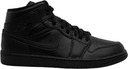 Jordan 1 Mid Triple Black - 554724-091