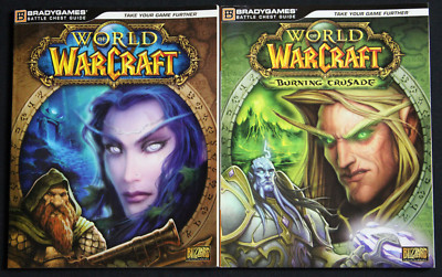 BradyGames World of Warcraft & Burning Crusade Battle Chest Guide Book