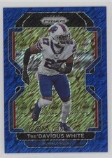 2021 Panini Prizm Blue Shimmer Prizm 2/25 Tre'Davious White #121 n0c