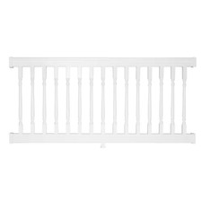 Delray 3 Ft. H X 8 Ft. W Vinyl White Railing ...