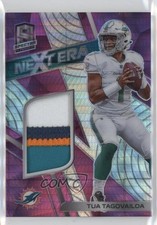2020 Panini Spectra Next Era Relics Neon Pink Prizm /25 Tua Tagovailoa 0rm0