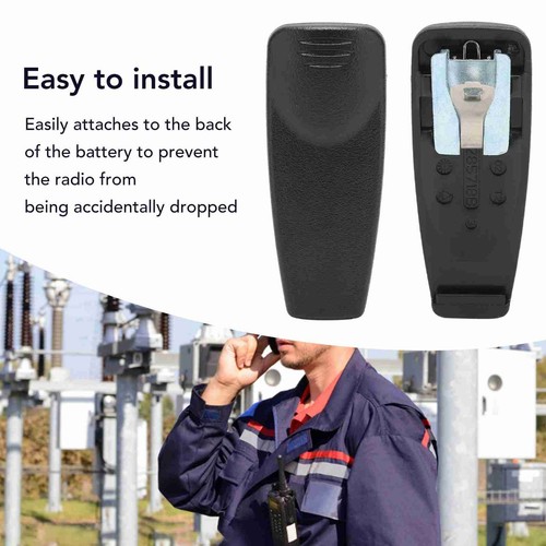 5x Klips do paska radiowego Wielofunkcyjny zamienny Walkie Talkie Klips do paska do silnika FY - Zdjęcie 5 z 24