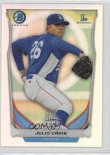 2014 Bowman Prospects Chrome Refractor 167/500 Julio Urias #BCP6 1j2