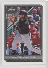 2022 Panini Three and Two 45/99 Brandon Crawford #99 y0i