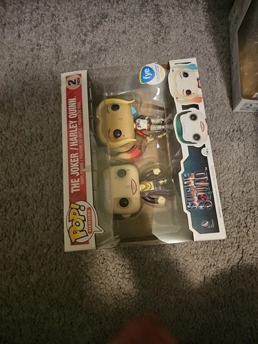 Bitty Pop! DC Comic Heroes The Joker and Harley Quinn 2pack Fye Exclusive