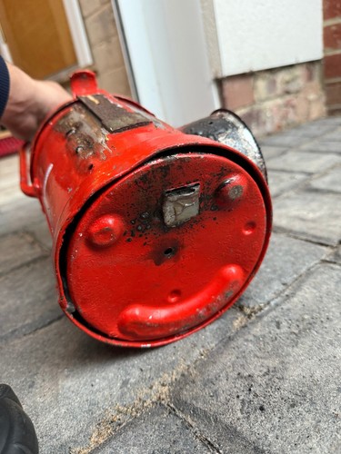 (C) OLD RAILWAY LOCOMOTIVE HEADLAMP LANTERN - SPARES / REPAIR / PROJECT - Picture 8 of 11