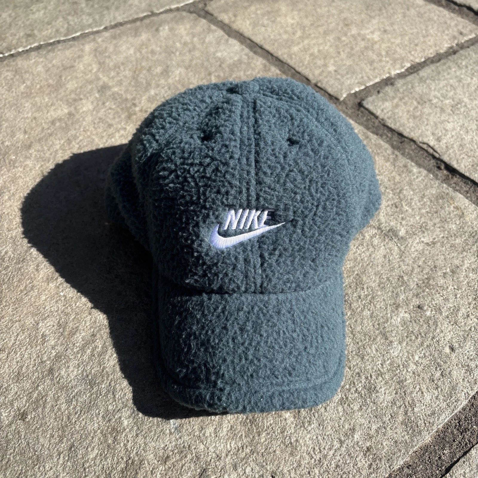 Nike Unstructured Fleece Curved Bill Club Cap L - XL Deep Jungle Green Unisex