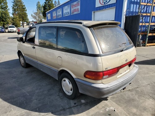 Toyota Previa SC, Rear Left Quarter Glass, Pop-Out, Bronze, 91-97, 62074-28112 - Picture 8 of 12