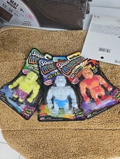 Lot of 3 Pocket Squish Monster Pocket Roy-Botto 3.5" ICE-AAC,GRE-GORY JARU 2021