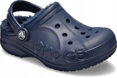 CROCS BAYA LINED CLOG KIDS 205977 |C12/EU 29-30| MARINEBLAU/MAVY