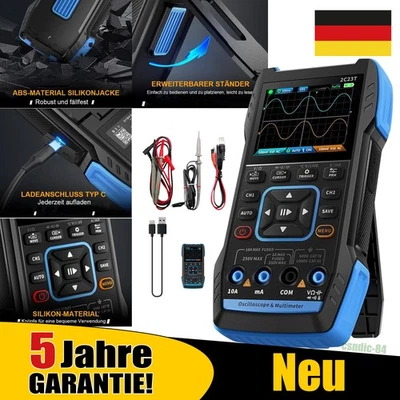 MARKENLOS 3in1,FNIRSI Handheld Digital Oscilloscope Multimeter Signal Generator Zweikanal`