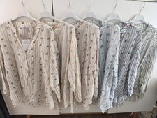 MADE IN ITALY schöne leichte Tunika Streifen  Gr. 38 40 42 44  NEU