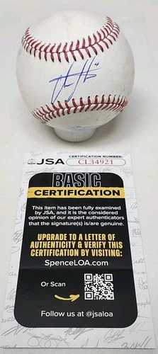 Otto Kemp Signed Autographed Game Used Major League Baseball PHILLIES JSA COA A6
