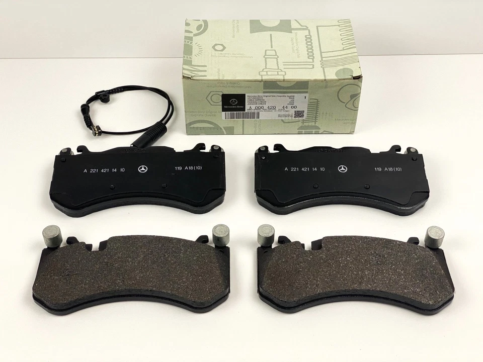 Pastillas de freno delanteras originales OEM para Mercedes Benz S63 S65 2014-2021 AMG A0004204400 Foto 3 de 4