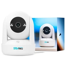 CB2 2k AI Tracking Security Camera for Home,Pet Camera Indoor, Baby Monitor,3...