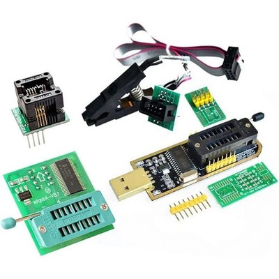 USB CH341A Bios Eeprom Programmer + Soic8 Clip + Soic8 Adapter + 1,8 V Adapter UK