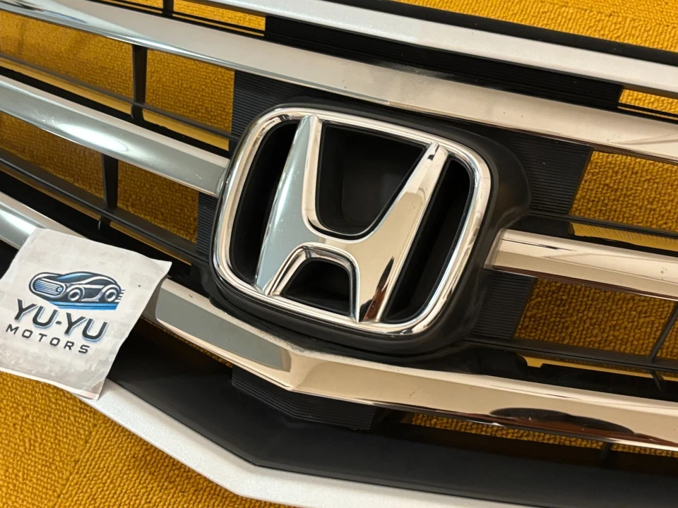 Acura Genuine TSX Honda Accord CU1 CW1 2008-2010 Chrome Front Grille OEM JDM Foto 2 de 4