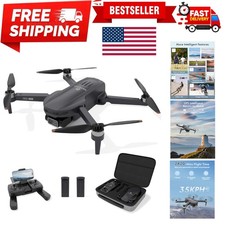 GPS Drone with 4K Camera for Adults, 2 Axis Gimbal EIS with Brushless Motor, ...