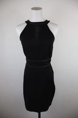GUESS Robe Sans Manches Vintage Femme Noire TG M, Casual - Photo 1/4