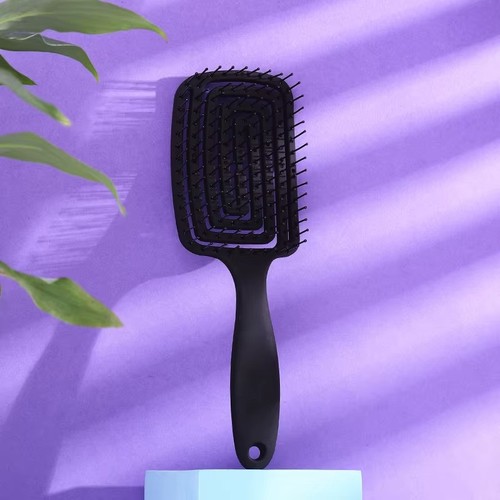 Womens Magical Brush Detangle Detangling Scalp Styling Hair Brush Curved Uk Sell - Picture 7 of 11