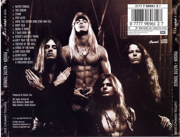 POISON – Native Tongue (1993) - Bild 2 von 2