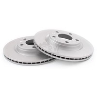 NK 2X Bremsscheibe Ø281Mm Vorne BelüFtet FüR Chrysler Voyager IV 2.8 CRD 2.4