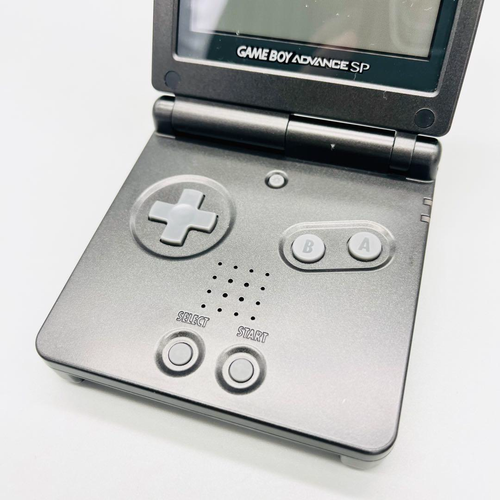 Nintendo Game Boy Advance SP Onyx Black AGS-001 Handheld Console Tested Japan #2 - Picture 4 of 6