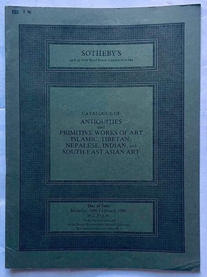 SOTHEBY'S | 18. FEBRUAR 1980 | ANTIQUITÄTEN PRIMITIVE KUNSTWERKE ... - -