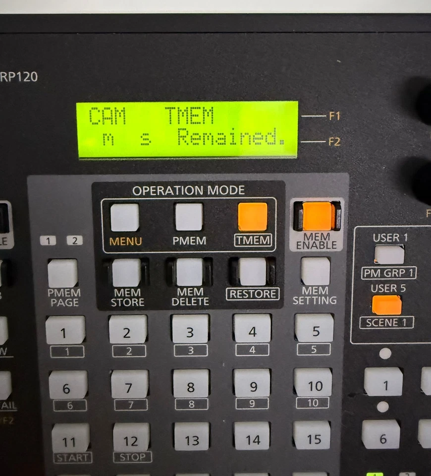 Panasonic Remote Camera Controller AW-RP120G, Without Power Supply - Image 2 of 4