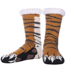 Mens Slipper Socks with Grippers Winter Warm Cozy Thick Fuzzy Indoor Fluffy H...